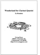 Wonderland for Clarinet Quartet P.O.D. cover